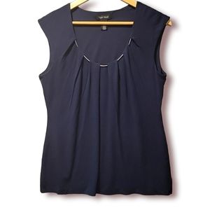 White House Black Market Chain Detail Blouse